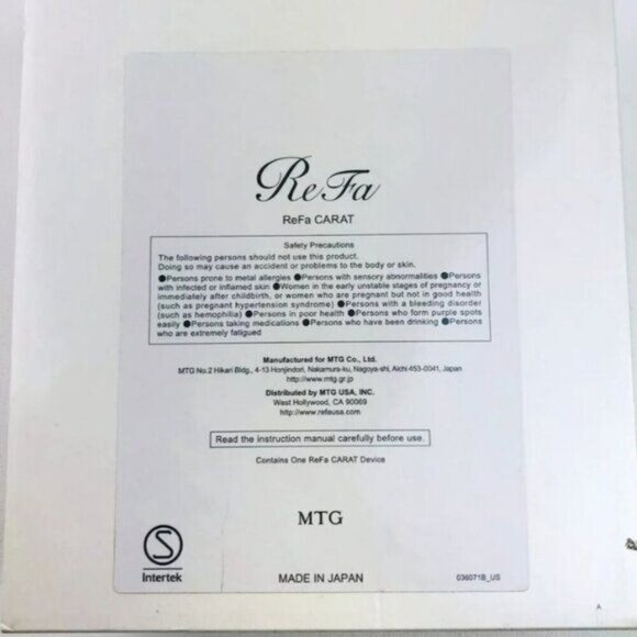 ReFa CARAT ✦ Platinum Roller ✦ Waterproof Face & Body Tool w/ Solar Microcurrent - Picture 9 of 16